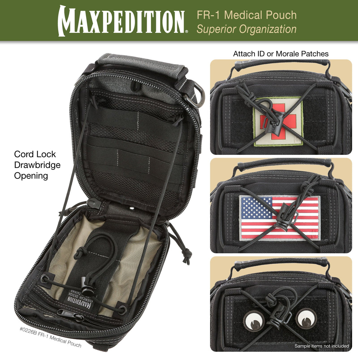 FR-1 Medical Pouch (Buy 1 Get 1 Free. Mix and Match in Multiples of 2. All Sales Final.)