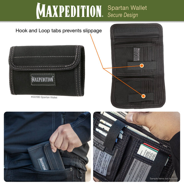 Spartan Wallet (Buy 1 Get 1 Free. Mix and Match in Multiples of 2. All Sales Final.)