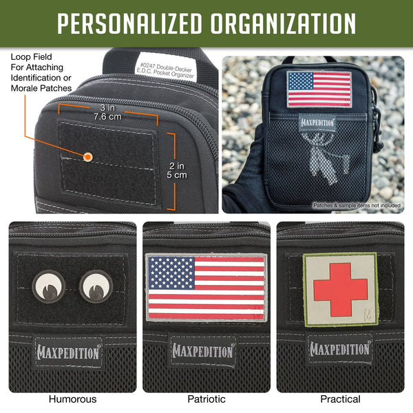 Double-Decker E.D.C. Pocket Organizer