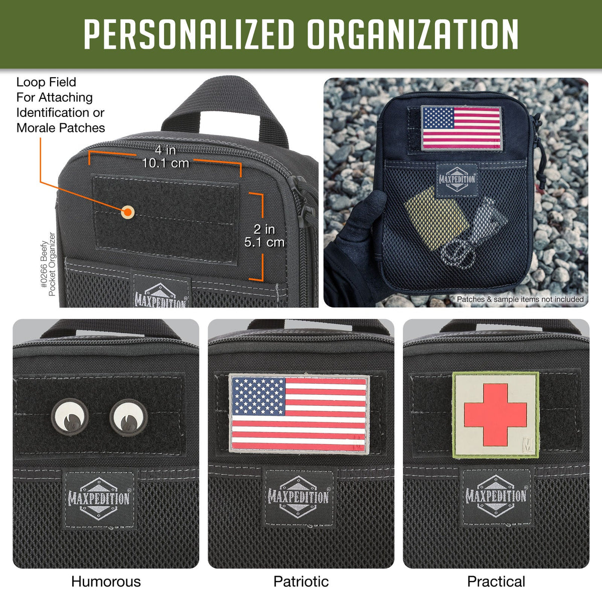 Beefy Pocket Organizer (Buy 1 Get 1 Free Pocket Organizer. Mix and Match in Multiples of 2. All Sales Final.)