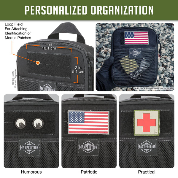 Beefy Pocket Organizer (Buy 1 Get 1 Free Pocket Organizer. Mix and Match in Multiples of 2. All Sales Final.)