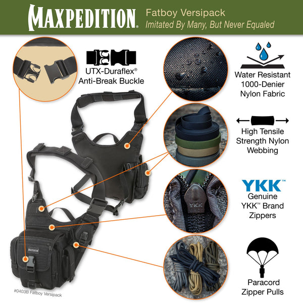 Fatboy Versipack (Buy 1 Get 1 Free. Mix and Match in Multiples of 2. All Sales Final.)