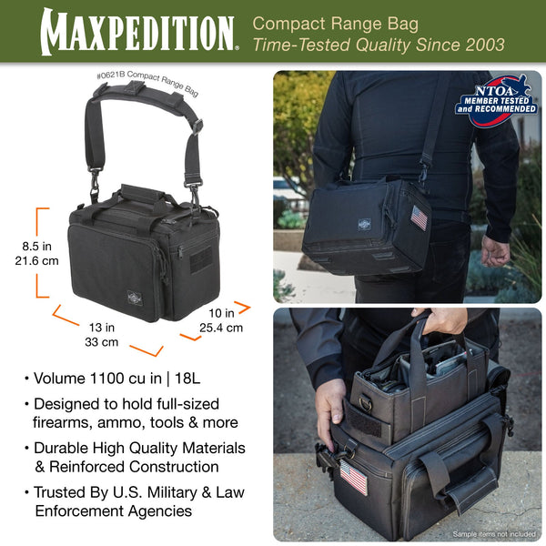 Compact Range Bag (Buy 1 Get 1 Free. Mix and Match in Multiples of 2. All Sales Final.)