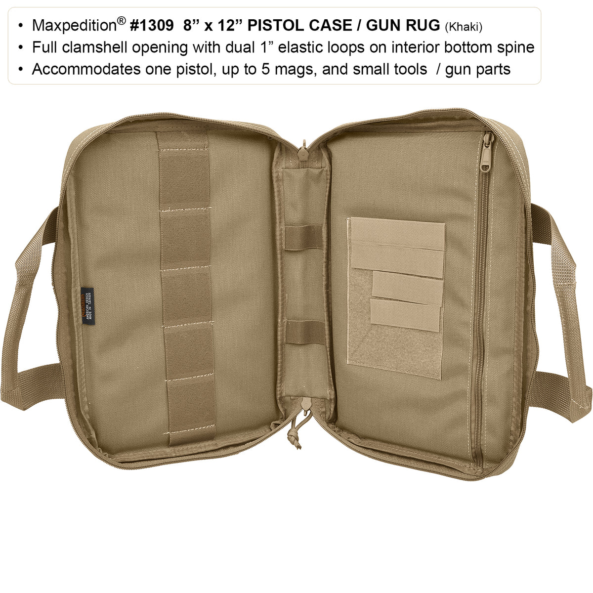 8" x 12" Padded Pistol Case/Gun Rug (Buy 1 Get 1 Free. Mix and Match in Multiples of 2. All Sales Final.)