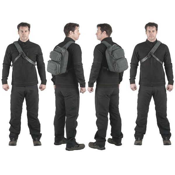 Edgepeak™ v2.0 Ambidextrous Sling Pack 15L Gray