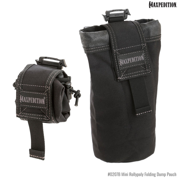 Mini Rollypoly Folding Dump Pouch (Buy 1 Get 1 Free. Mix and Match in Multiples of 2. All Sales Final.)