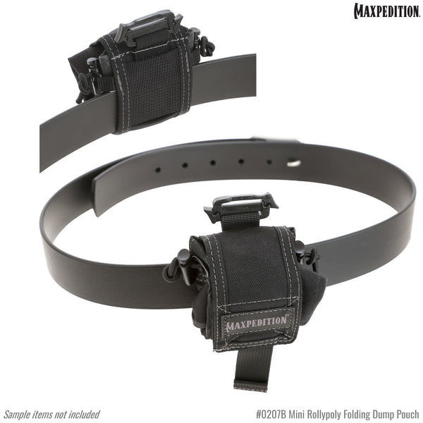 Mini Rollypoly Folding Dump Pouch (Buy 1 Get 1 Free. Mix and Match in Multiples of 2. All Sales Final.)