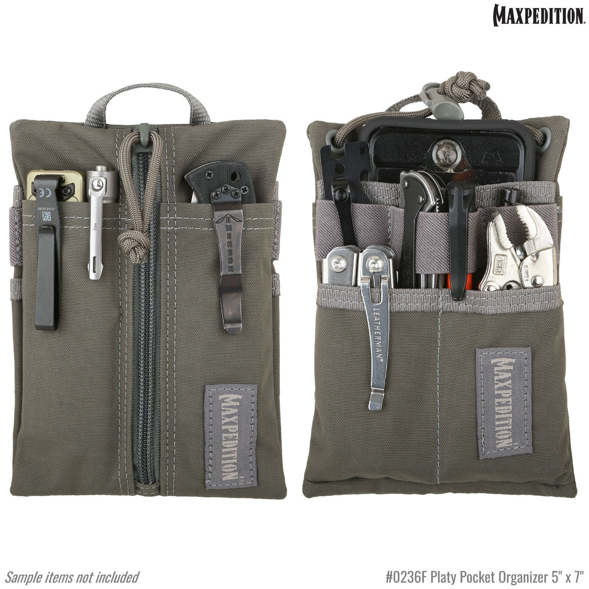 Platy Pocket Organizer 5" x 7"
