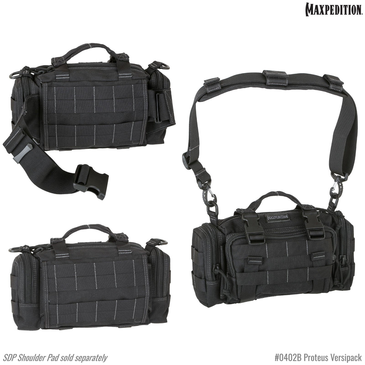 Proteus Versipack (Buy 1 Get 1 Free. Mix and Match in Multiples of 2. All Sales Final.)