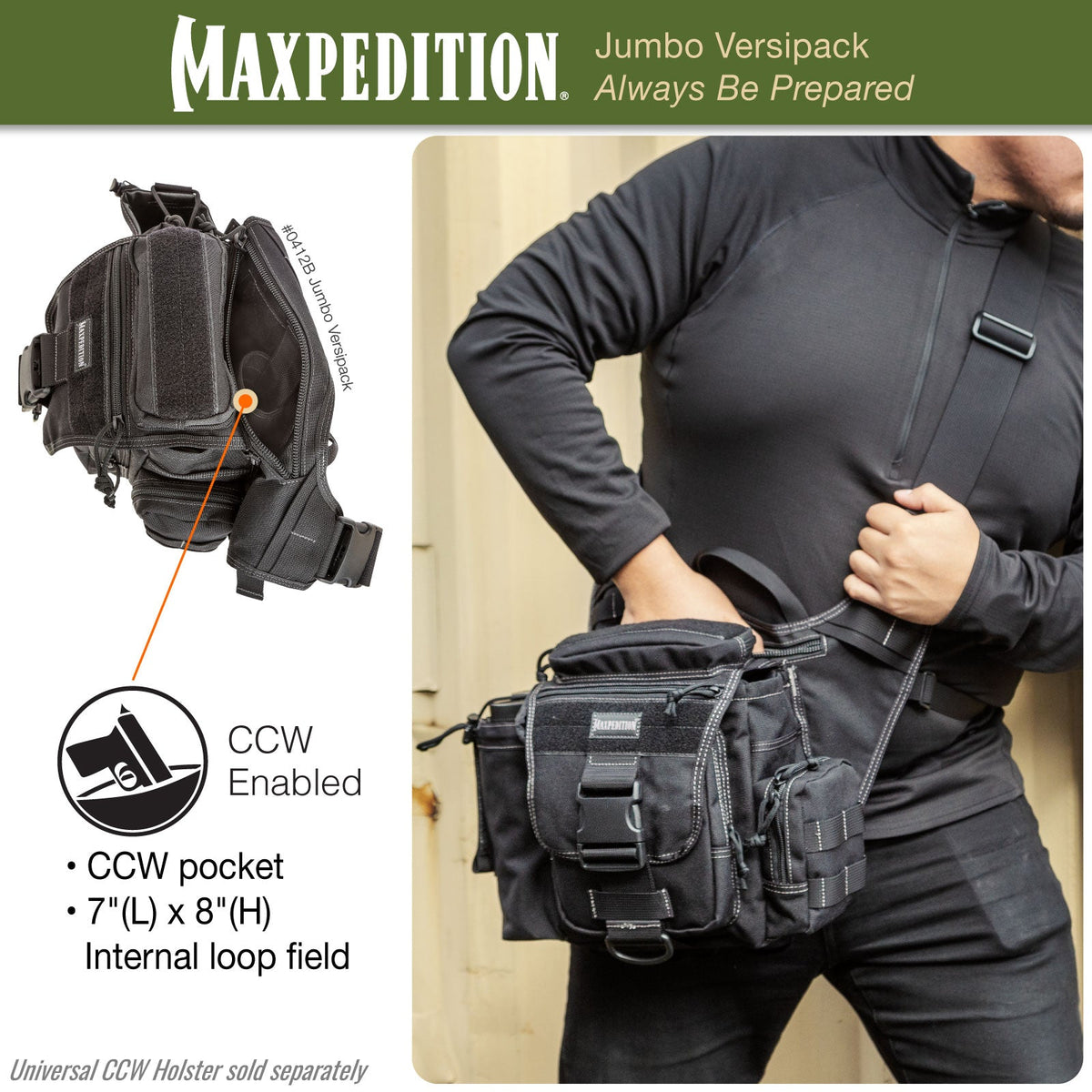 Jumbo Versipack (Buy 1 Get 1 Free. Mix and Match in Multiples of 2. All Sales Final.)