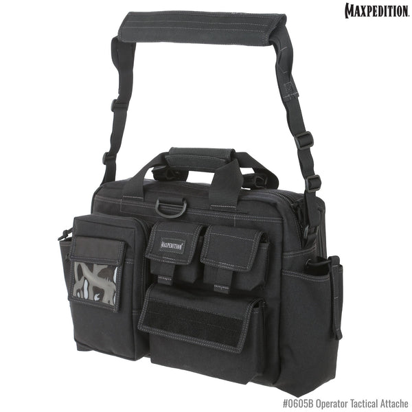 Operator Tactical Attache (Black) (Buy 1 Get 1 Free. Mix and Match in Multiples of 2. All Sales Final.)