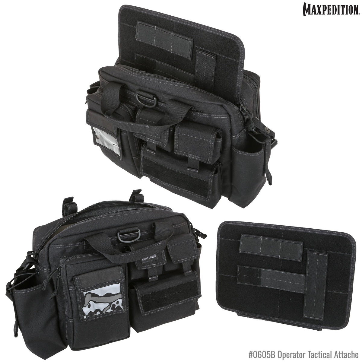 Operator Tactical Attache (Black) (Buy 1 Get 1 Free. Mix and Match in Multiples of 2. All Sales Final.)