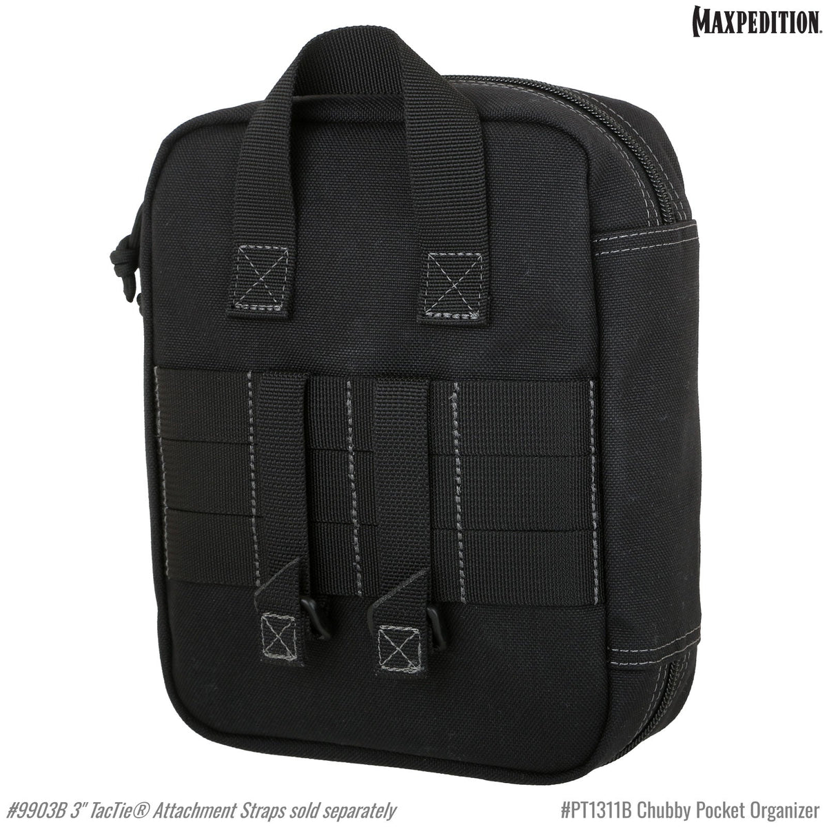 Chubby Pocket Organizer (Black) (Buy 1 Get 1 Free Pocket Organizer. Mix and Match in Multiples of 2. All Sales Final.)