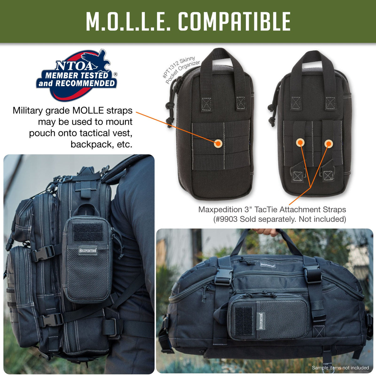 Skinny Pocket Organizer (Buy 1 Get 1 Free Pocket Organizer. Mix and Match in Multiples of 2. All Sales Final.)