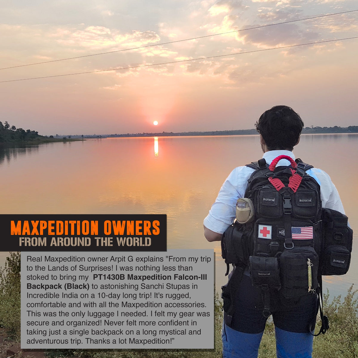 Falcon-III Backpack 35L (Buy 1 Get 1 Free. Mix and Match in Multiples of 2. All Sales Final.)