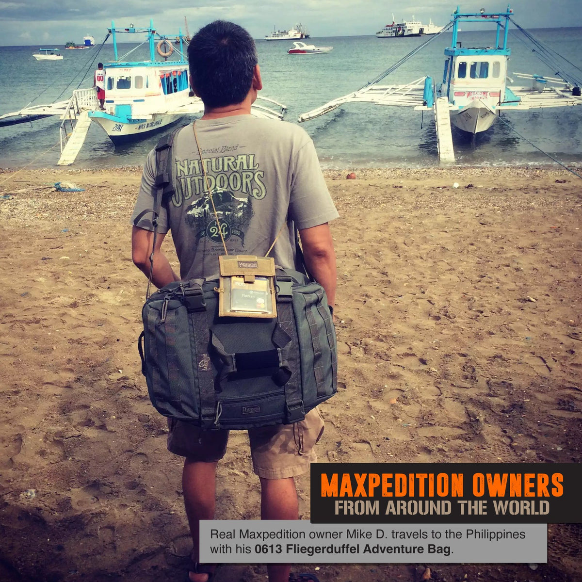 Fliegerduffel Adventure Bag 42L (Buy 1 Get 1 Free. Mix and Match in Multiples of 2. All Sales Final.)