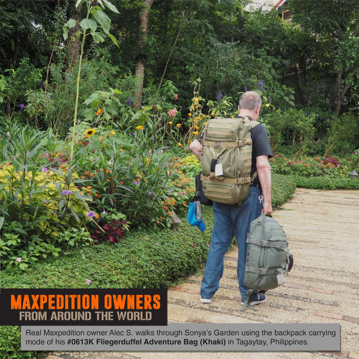 Fliegerduffel Adventure Bag 42L (Buy 1 Get 1 Free. Mix and Match in Multiples of 2. All Sales Final.)