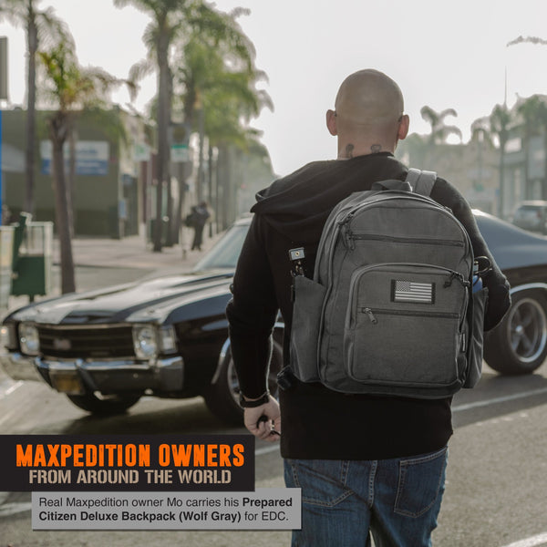 Prepared Citizen Deluxe Backpack (CLOSEOUT SALE. FINAL SALE.)
