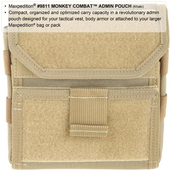 Multi-Purpose Tactical Molle Horizontal Admin Pouch Military