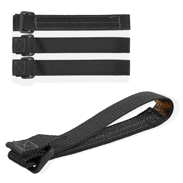 5"TacTie (Pack of 4) - Maxpedition, Molle, PALS, ATLAS compatible, Attachment, Tool-free