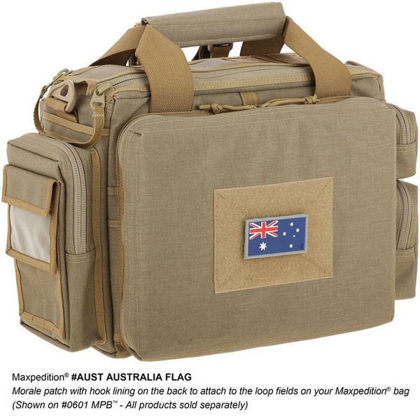 AUSTRALIA FLAG PATCH - MAXPEDITION, Patches, Military, CCW, EDC, Tactical, Everyday Carry, Outdoors, Nature, Hiking, Camping, Bushcraft, Gear, Police Gear, Law Enforcement