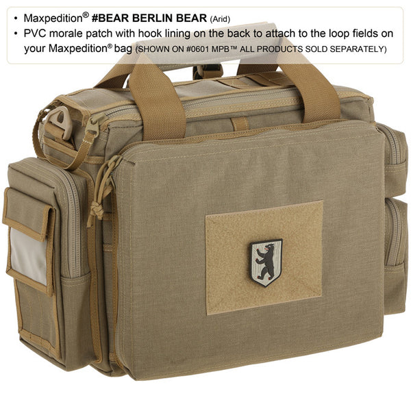 camping gear berlin Berlin Bear Morale Patch