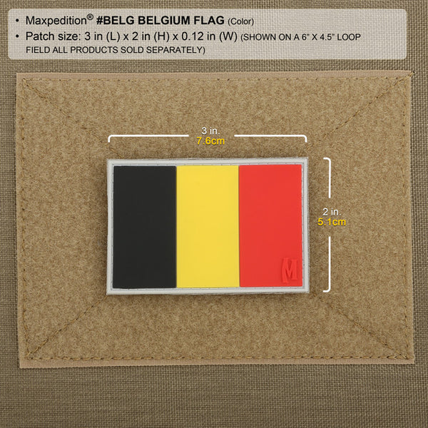 Belgium Flag Morale Patch