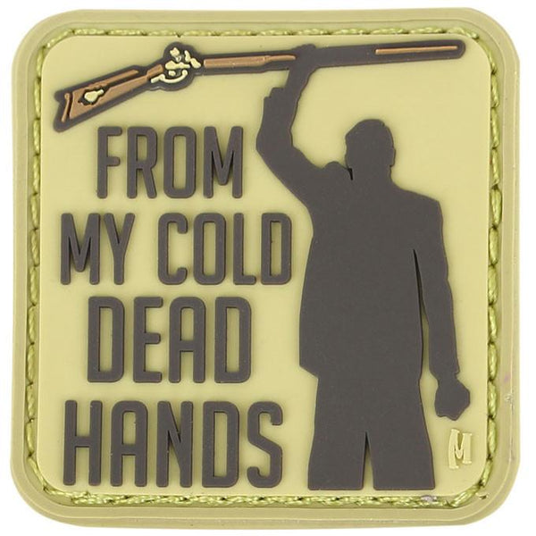 COLD DEAD HANDS PATCH - MAXPEDITION, Patches, Military, CCW, EDC, Tactical, Everyday Carry, Outdoors, Nature, Hiking, Camping, Bushcraft, Gear, Police Gear, Law Enforcement