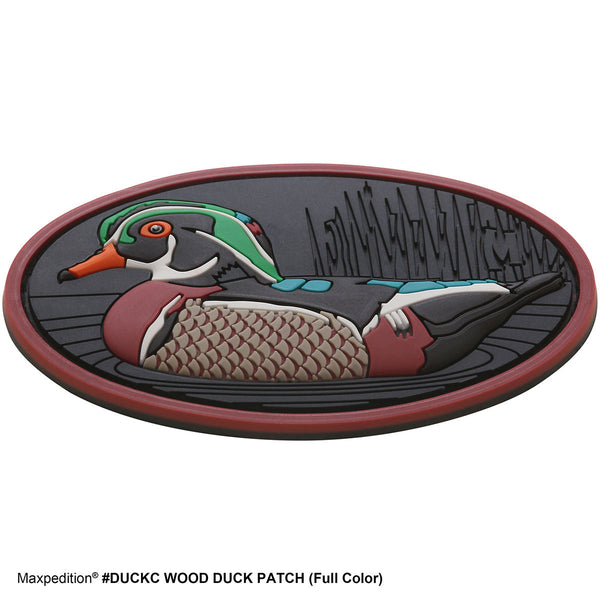 WOOD DUCK PATCH - MAXPEDITION, Patches, Military, CCW, EDC, Tactical, Everyday Carry, Outdoors, Hiking, Camping, Bushcraft, Gear, Police Gear, Law Enforcement