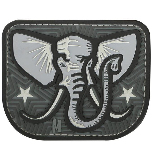 ELEPHANT PATCH - MAXPEDITION, Patches, Military, CCW, EDC, Tactical, Everyday Carry, Outdoors, Nature, Hiking, Camping, Bushcraft, Gear, Police Gear, Law Enforcement
