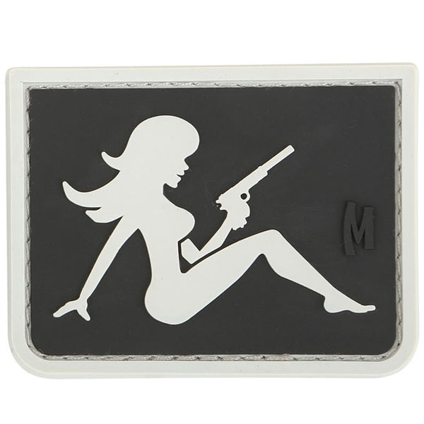 MUDFLAP GIRL PATCH - MAXPEDITION, Patches, Military, CCW, EDC, Tactical, Everyday Carry, Outdoors, Nature, Hiking, Camping, Bushcraft, Gear, Police Gear, Law Enforcement