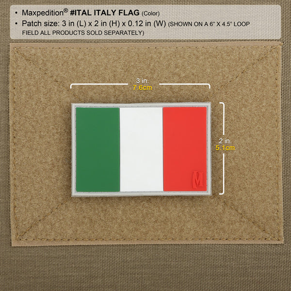 Italy Flag Morale Patch
