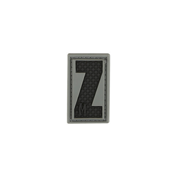 LETTER Z PATCH - MAXPEDITION, Patches, Military, CCW, EDC, Tactical, Everyday Carry, Outdoors, Nature, Hiking, Camping, Bushcraft, Gear, Police Gear, Law Enforcement