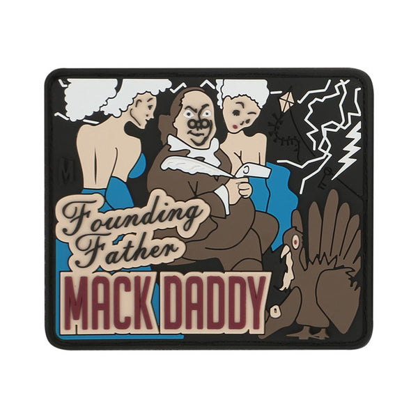 BEN FRANKLIN MACK PATCH - MAXPEDITION, Patches, Military, CCW, EDC, Tactical, Everyday Carry, Outdoors, Nature, Hiking, Camping, Bushcraft, Gear, Police Gear, Law Enforcement