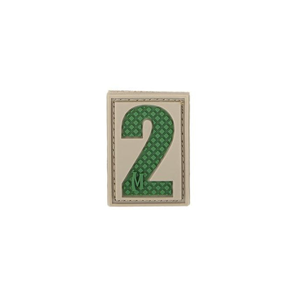 NUMBER 2 PATCH - MAXPEDITION, Patches, Military, CCW, EDC, Tactical, Everyday Carry, Outdoors, Nature, Hiking, Camping, Bushcraft, Gear, Police Gear, Law Enforcement