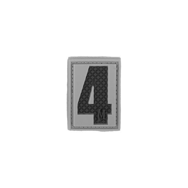 NUMBER 4 PATCH - MAXPEDITION, Patches, Military, CCW, EDC, Tactical, Everyday Carry, Outdoors, Nature, Hiking, Camping, Bushcraft, Gear, Police Gear, Law Enforcement