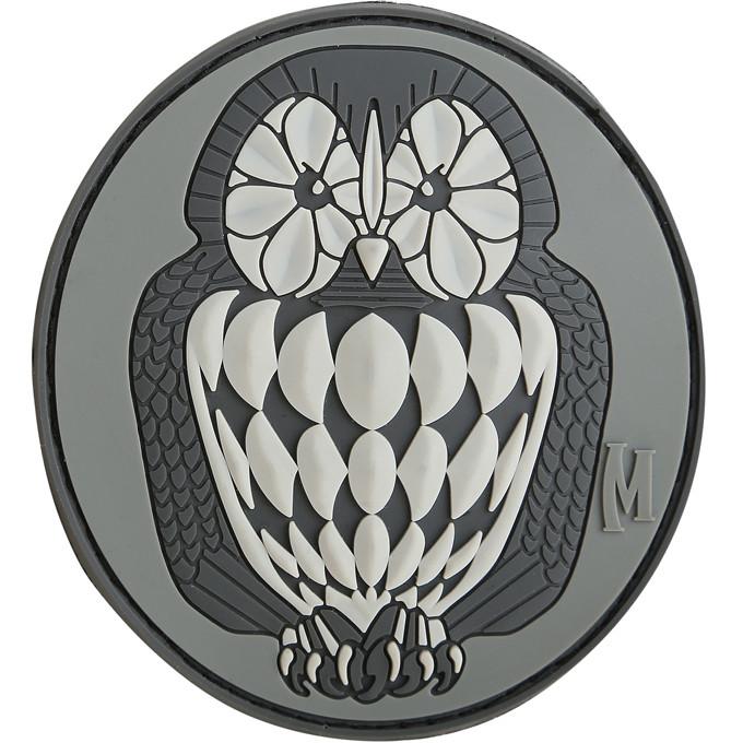 OWL PATCH - MAXPEDITION, Patches, Military, CCW, EDC, Tactical, Everyday Carry, Outdoors, Nature, Hiking, Camping, Bushcraft, Gear, Police Gear, Law Enforcement
