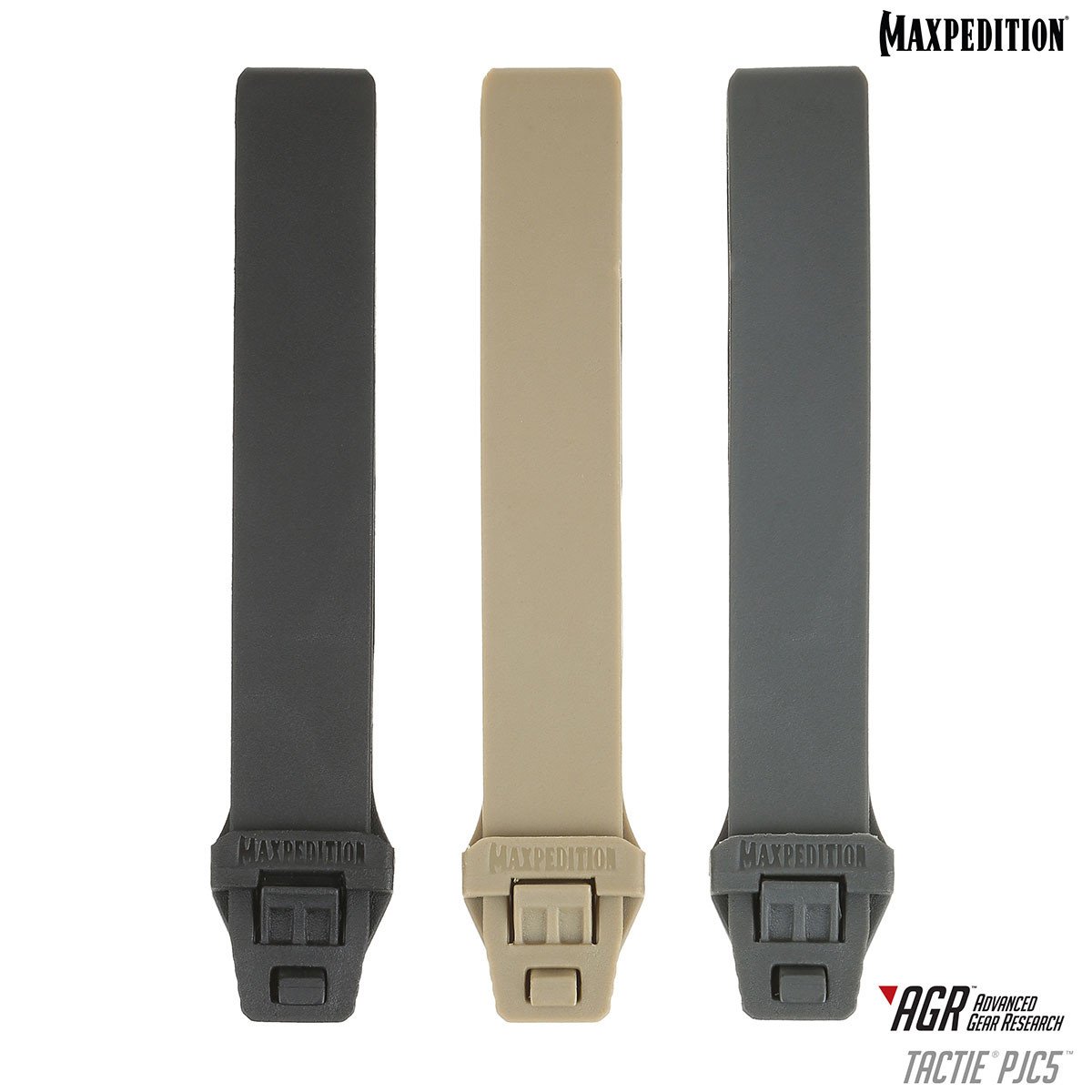 TACTIE PJC5 POLYMER JOINING CLIP (PACK OF 6) - MAXPEDITION, ATLAS, MOLLEE, PALS compability, Tactical, Outdoor, Hunting, Military Hardware Gear