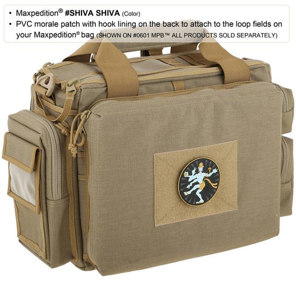 SHIVAS PATCH - MAXPEDITION, Patches, Military, CCW, EDC, Tactical, Everyday Carry, Outdoors, Nature, Hiking, Camping, Bushcraft, Gear, Police Gear, Law Enforcement
