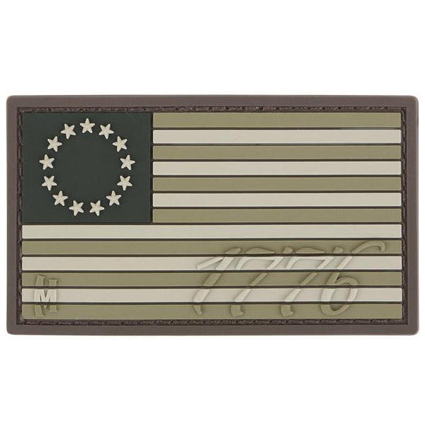 1776 Flag Optional Monogram Cool Patriotic USA Patch