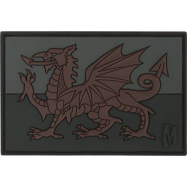 WALES FLAG PATCH - MAXPEDITION, Patches, Military, CCW, EDC, Tactical, Everyday Carry, Outdoors, Hiking, Camping, Bushcraft, Gear, Police Gear, Law Enforcement