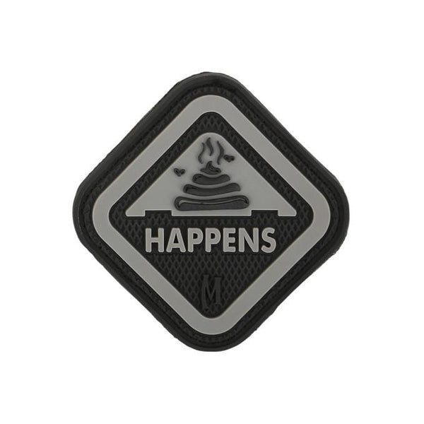 IT HAPPENS PATCH - MAXPEDITION, Patches, Military, CCW, EDC, Tactical, Everyday Carry, Outdoors, Nature, Hiking, Camping, Bushcraft, Gear, Police Gear, Law Enforcement
