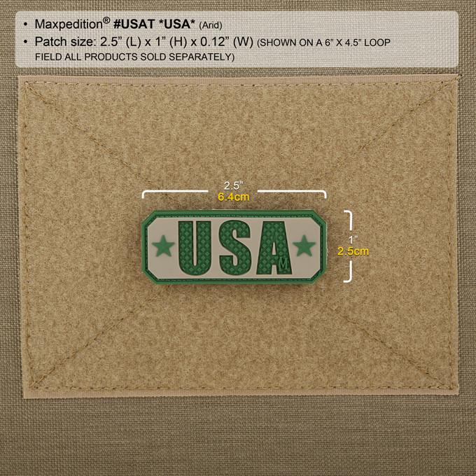 *USA* PATCH - MAXPEDITION, Patches, Military, CCW, EDC, Tactical, Everyday Carry, Outdoors, Nature, Hiking, Camping, Bushcraft, Gear, Police Gear, Law Enforcement
