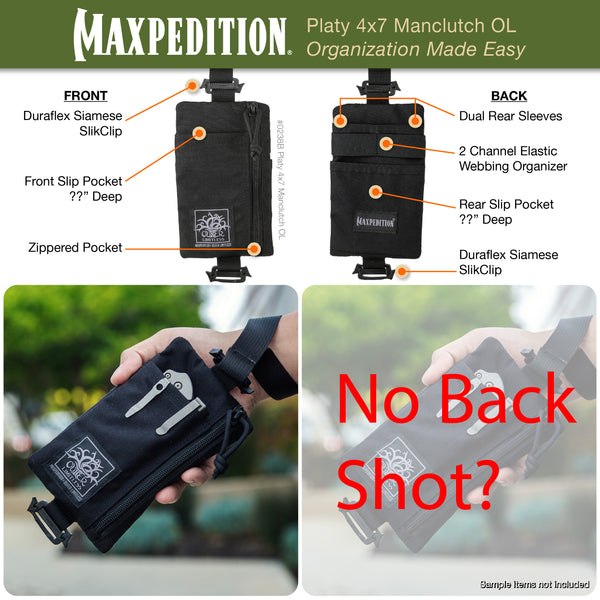 Platy 4" x 7" Manclutch OL