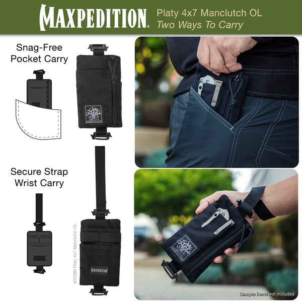 Platy 4" x 7" Manclutch OL