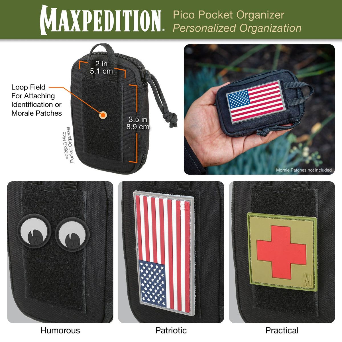 Pico Pocket Organizer