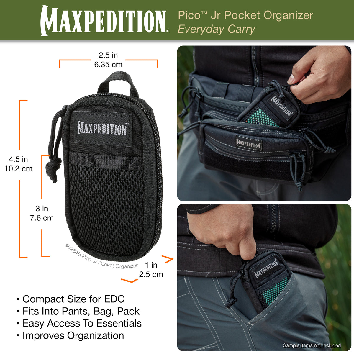 Pico Jr Pocket Organizer