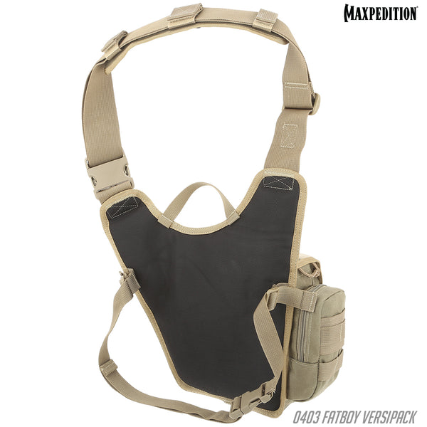 Maxpedition Fatboy Versipack Khaki Shoulder Bag - Blade HQ