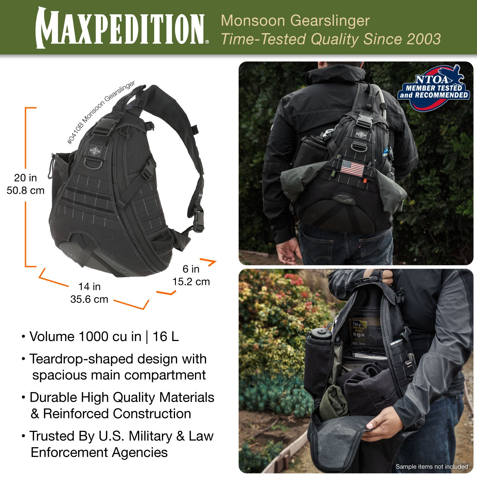 Monsoon™ Gearslinger® | Maxpedition