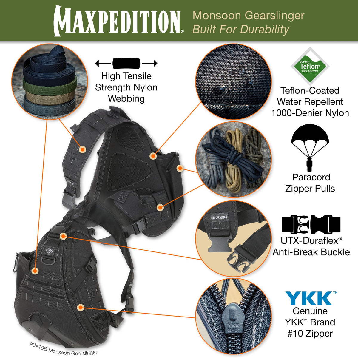 Monsoon Gearslinger (Buy 1 Get 1 Free. Mix and Match in Multiples of 2. All Sales Final.)